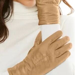 Gentry USA Fawn Leather Thinsulate Gloves
